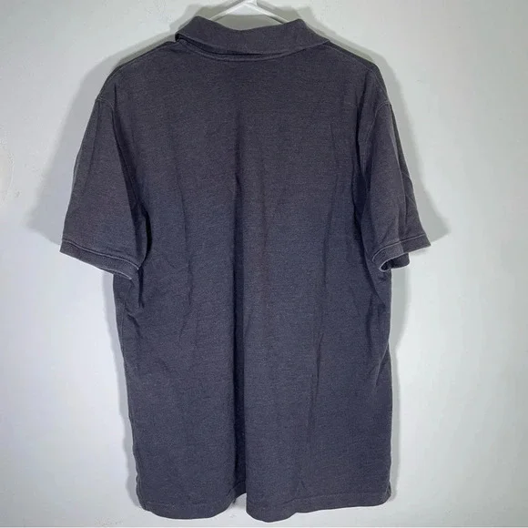 Saint John’s Bay Legacy Dark Grey Casual Polo Shirt Size Large - Picture 5 of 5